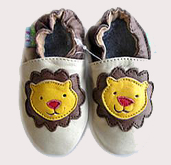 鿴Ʒ:Baby Cowskin shoes (Yellow Lion)